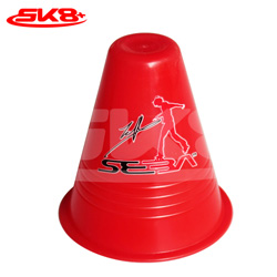 Seba Dual Density Slalom Cone Red