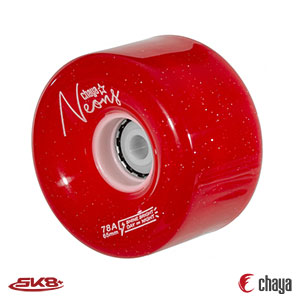 Chaya Led Wheels Neon Red (4pcs)