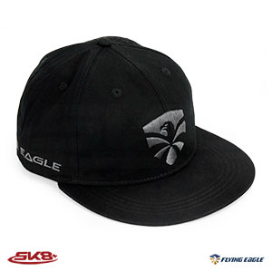 Flying Eagle Snapback Black