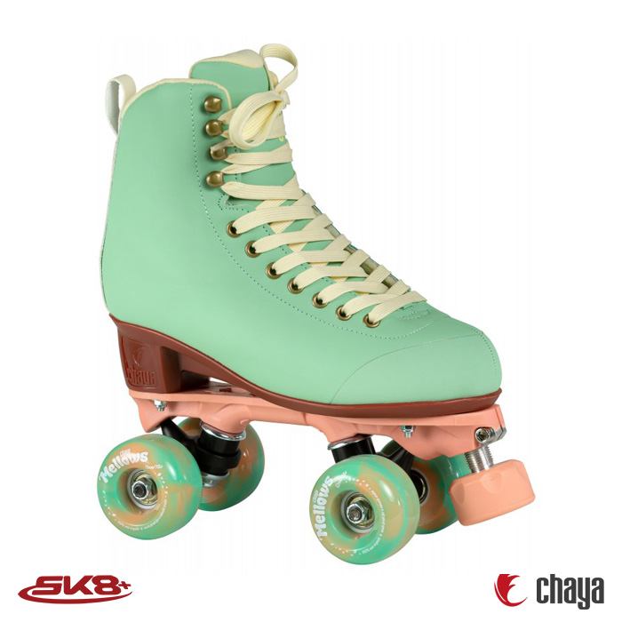 Chaya Melrose Elite sherbet lime quad skates Chaya Melrose Elite sherbet lime quad skates