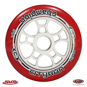 CityRun Champion Wheels Red (8pcs)