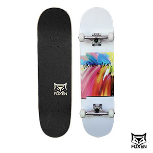 Foxen Skateboard Brush paint