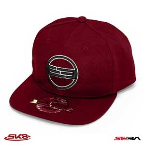 หมวกแค๊ป Seba EB logo สีแดง