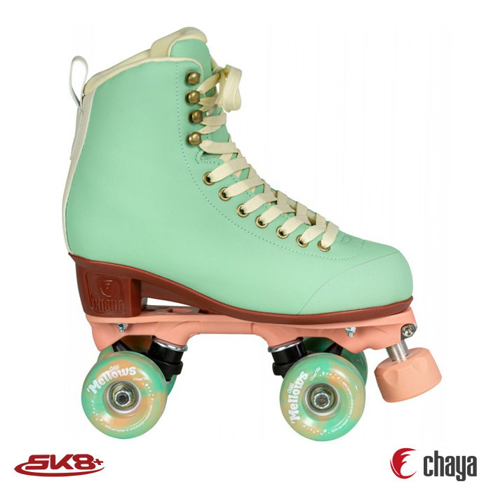 Chaya Melrose Elite sherbet lime quad skates Chaya Melrose Elite sherbet lime quad skates