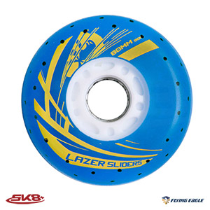 Lazer Sliders Spark Wheel Blue (4pcs)