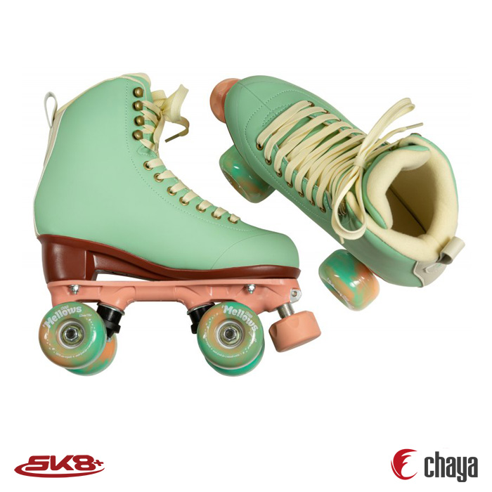 Chaya Melrose Elite sherbet lime quad skates Chaya Melrose Elite sherbet lime quad skates